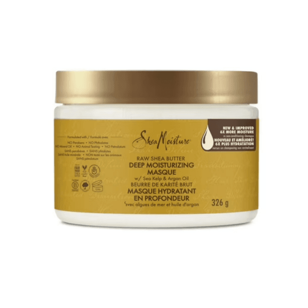 SheaMoisture Raw Shea Butter Deep Moisturizing Treatment Masque, 326g Moisturizing Hair Mask