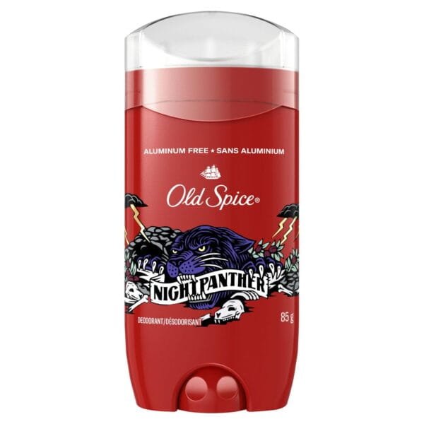Old Spice Aluminum Free Deodorant for Men, 48 Hr. Protection, NightPanther, 85 g