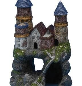 Penn-Plax Medium Enchanted Castle- Resin, Aquarium Decorations
