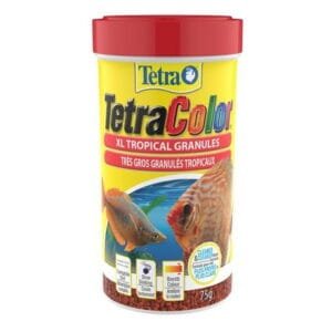 Tetra Color Tropical XL Granules Fish Food, 2.65 oz/75 g