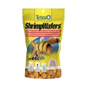 Tetra ShrimpWafers Catfish & Loaches Fish Food, 3 oz