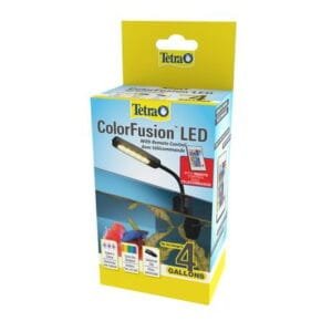 Tetra ColorFusion Multi Colour LED Aquarium Clip Light with Remote Control, With Remote Control