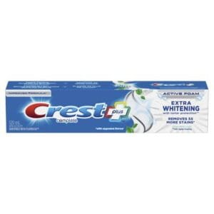 Crest Complete Plus Extra Whitening Toothpaste, Clean Mint, 120 mL