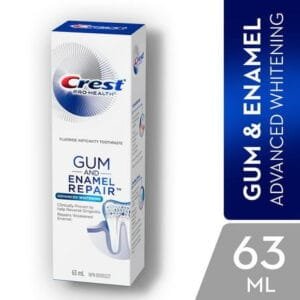 Crest Gum & Enamel Repair Toothpaste, Advanced Whitening, 63 mL