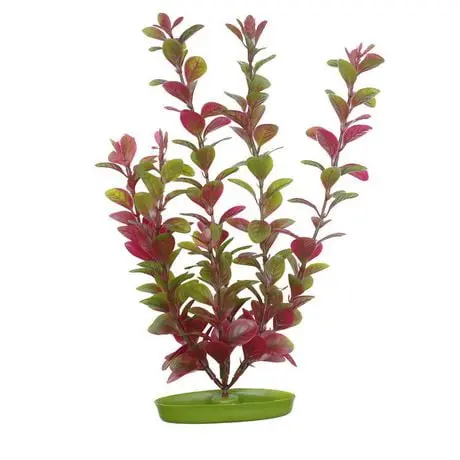 Marina Aquascaper Plastic Plant, Red Ludwigia, 30 cm (12 inch)